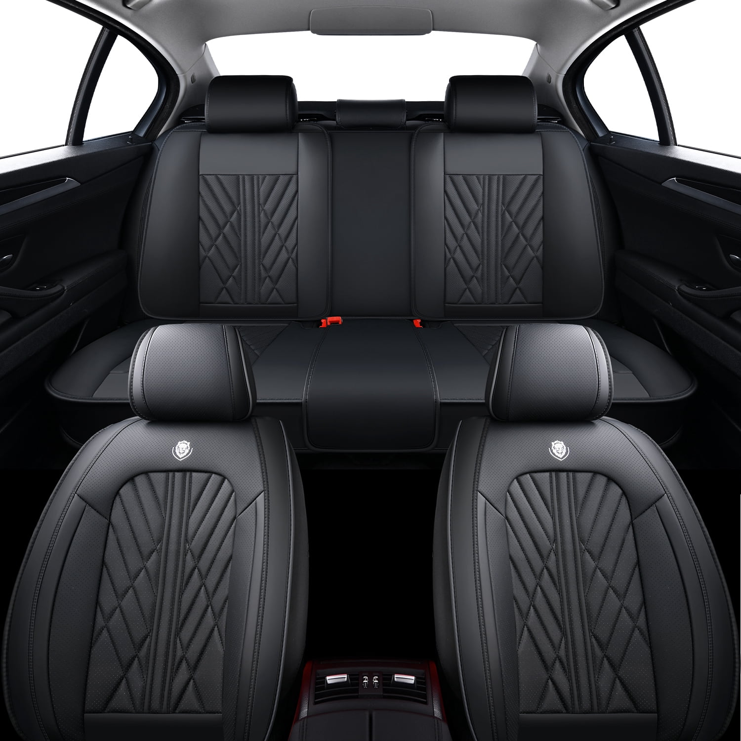jiaZcLp Interior Seat Covers Fit for Toyota Corolla 2016 Synthetic ...