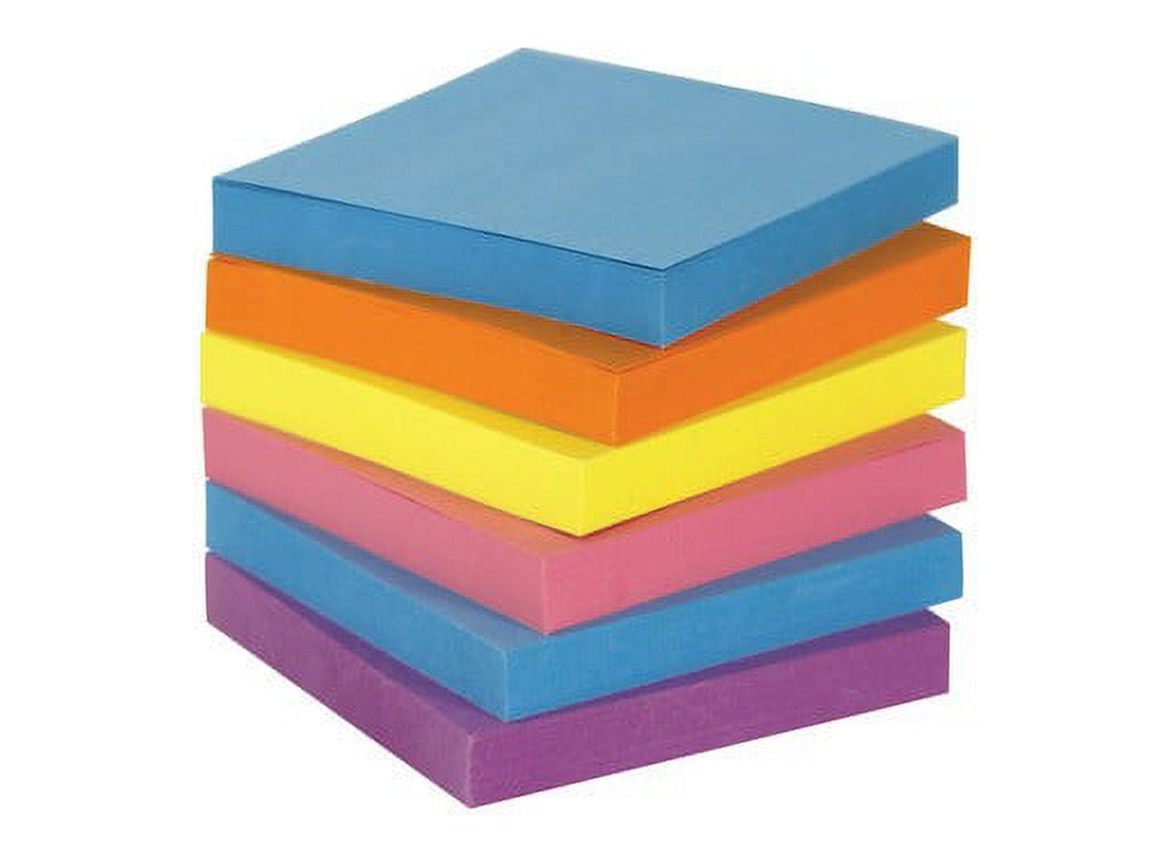 jiacuix 100 Sheets Tearable Super Sticky Notes Removable SelfStick