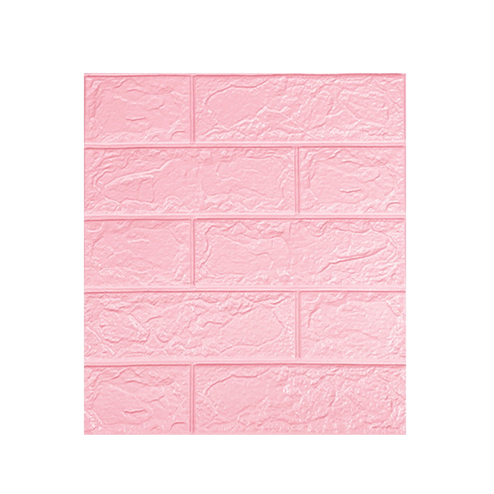 jiacuix 5Pcs 3D Wall Panels Peel And Stick, Brick Printable 3D Wallpaper Stick And Peel Self Adhesive Waterproof Foam Faux Brick Paneling For Bedroom, Bathroom, Kitchen