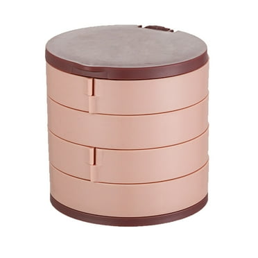 jiacuix Home Jewelry Earrings Necklace Display Stand Large Capacity Jewelry Storage Box