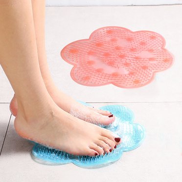 jiacuix Non-Slip Massage Pad for Bathroom Strong Suction Cup Floor Shower Mat