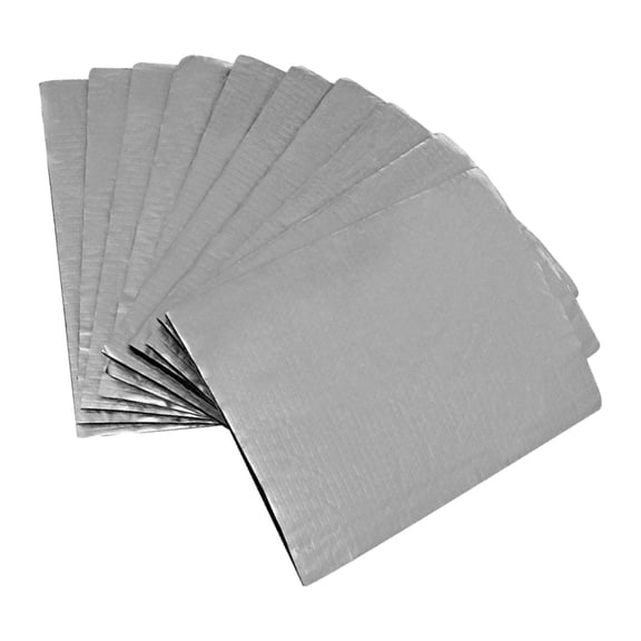 jiaping 10Pcs Car Sound Deadening Heat Insulation Mat Car Sound Deadening Mat Soundproof