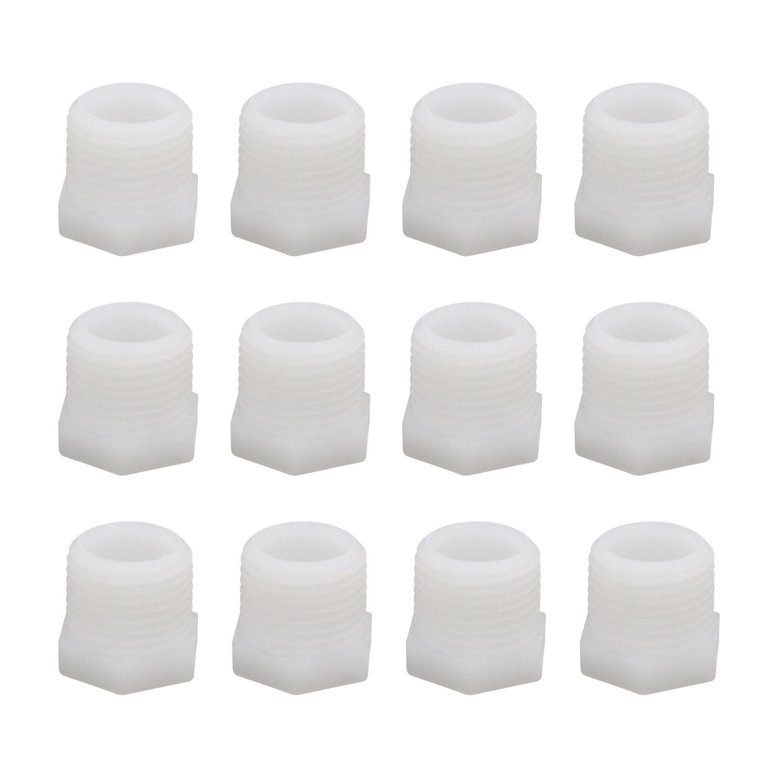 jiaping 12 Pieces RV Water Heater Drain Plug Assembly High Strength Modification