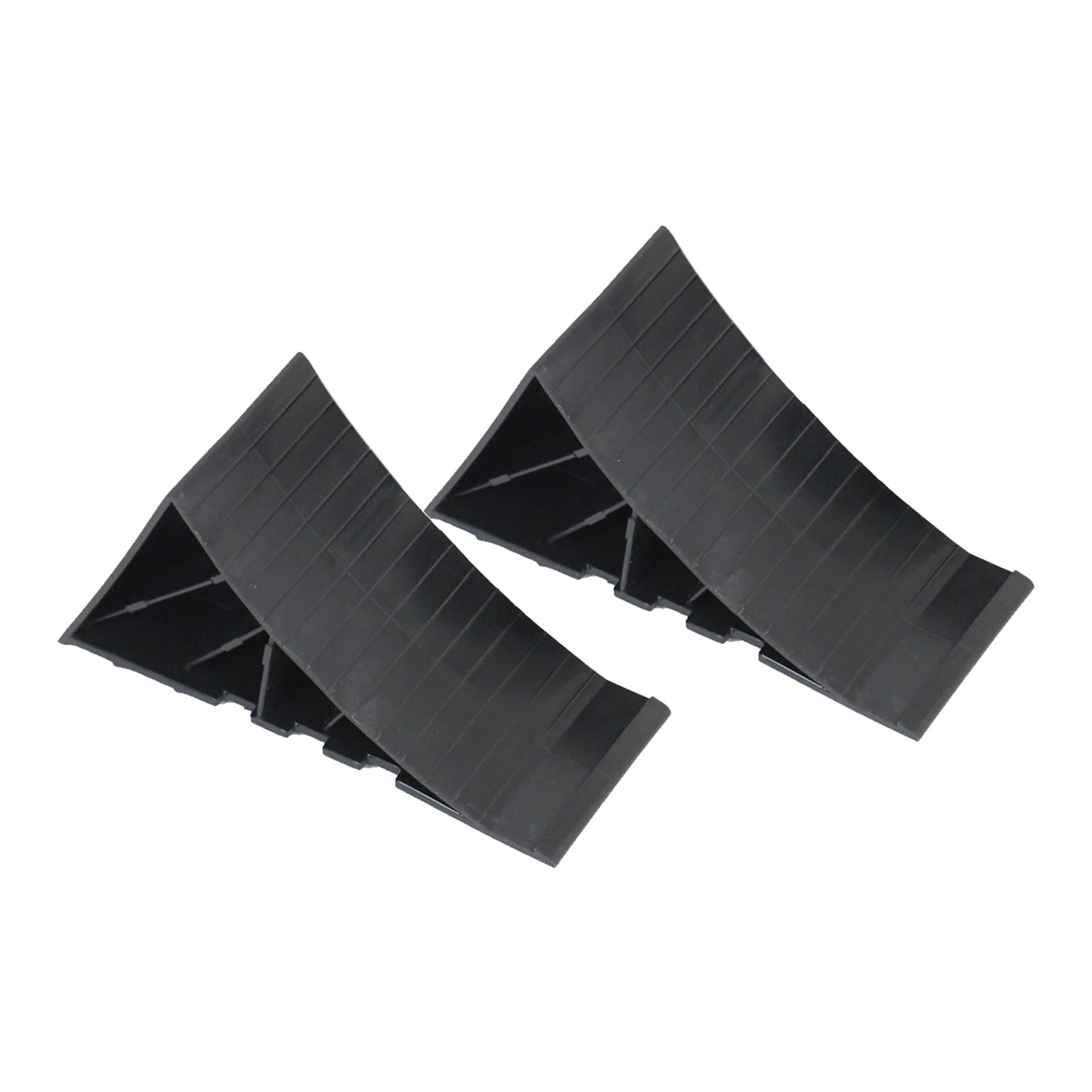jiaping 2 Pieces Heavy Duty Wheel Chocks Car Accessories Replacement ...