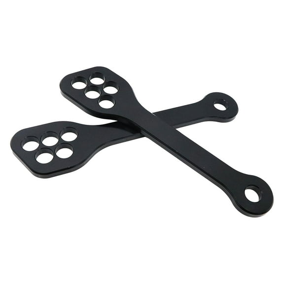 jiaping 2 Pieces Motorcycle Lowering Link Rear Shock Absorber Lowering Links for