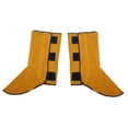 thumbnail image 1 of jiaping 2 Pieces Welding Boot Cover Feet Protection Leather Welding Spats for Car Repair, 1 of 9