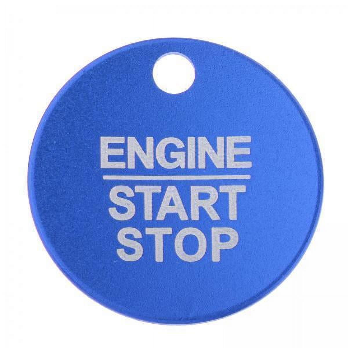 jiaping 2x Car Engine Interior Start Stop Button Sticker Start Stop ...