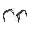 thumbnail image 1 of jiaping 2x Handlebar Wind Deflector Universal Wind Motorbike Hand Protector Clear and Black, 1 of 9