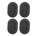 thumbnail image 1 of jiaping 2x4 Pieces Floor Pan Drain , Black Replacement Rear Floor Pan Body , Rubber for JL Automotive Accessories , Black, 3 3 Pcs, 1 of 9