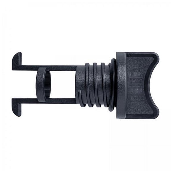 jiaping 2xDrain Boat Plug Standard Size Nylon for Canoe Boat Hull Kayak Dinghy , Black, 4 Pcs