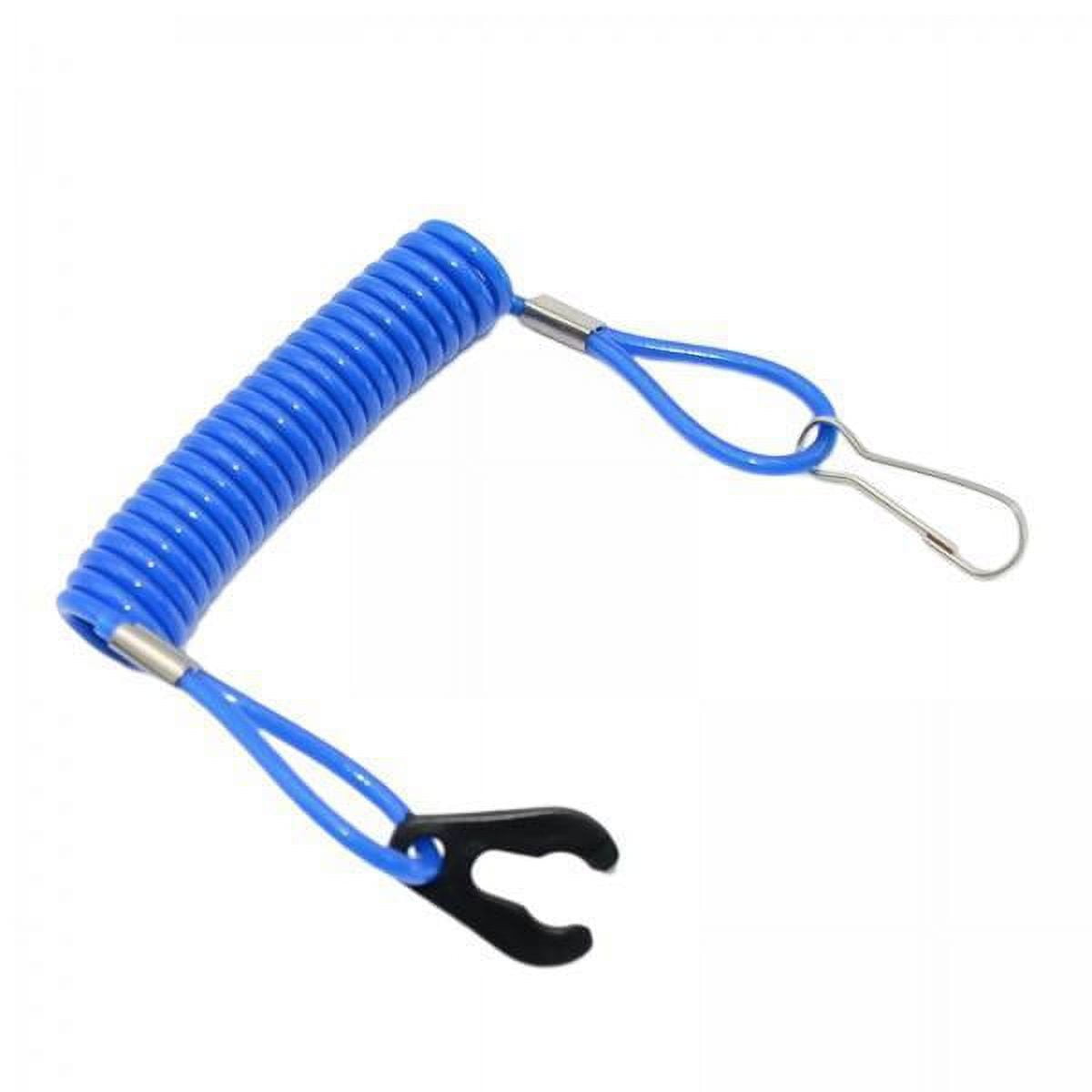 jiaping 2xTether Cord Kill Switch Outboard Kill Switch Lanyard, Easy to