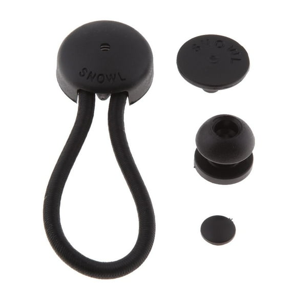 jiaping 3.5" BALL BUNGEE Cord Tarp Elastic Tie Down Strap Bungi Canopy Rubber Straps Black