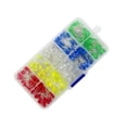 thumbnail image 1 of jiaping 300 Pieces LED Clear Light Emitting s Parts for Circuit Board, 1 of 9