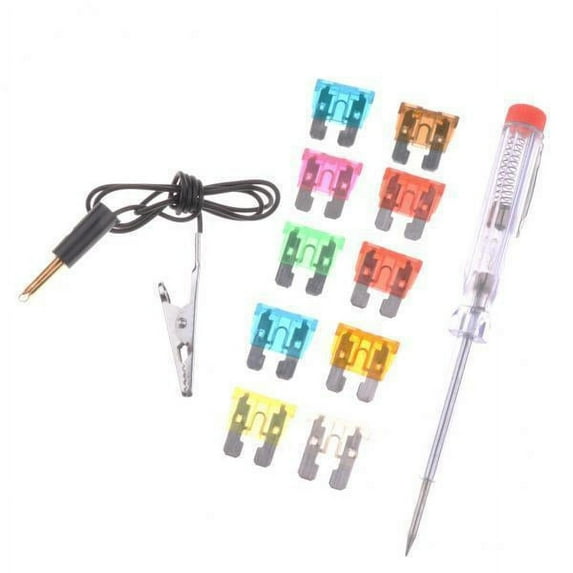 jiaping 3xAuto Car Plug In for Fuse With Tester Test Pencil