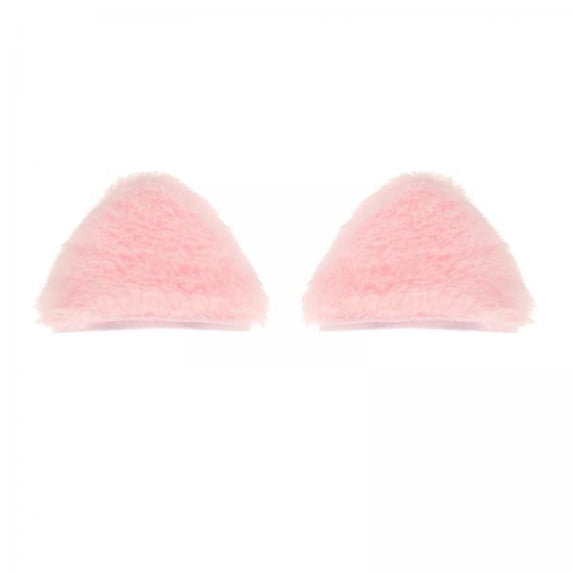 jiaping 3xHelmet Decor Ears Decorative Portable Ornament for Biking Motorbiking Riding Cat Pink 3 Pcs