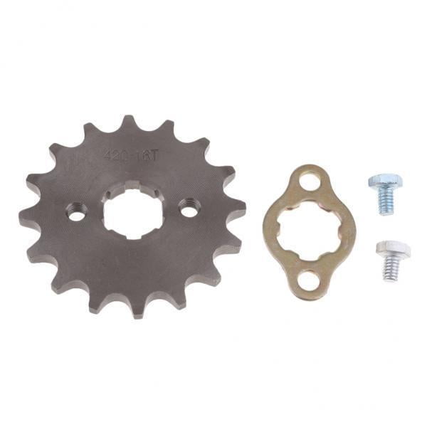 jiaping 3xTooth Front Engine Sprocket for SDG 110cc 125cc Dirt Bike ATV 420-16T-20mm