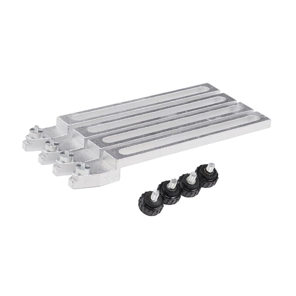 jiaping 4 Pieces Bga Reballing Accessory Bga Jig Fixture Fixture Jig Sturdy Parts Repair 120mm