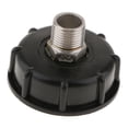thumbnail image 1 of jiaping 4x1000L IBC Water Tote Tank Adapter Hose Cap for 60mm Thick Thread Outlet Coarse thread 4 extra thread 4 Pcs, 1 of 9