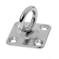 thumbnail image 1 of jiaping 4x316 Stainless Steel Swivel Square Pad Eye Plate Boat Rigging Hardware 6mm 4 Pcs, 1 of 7