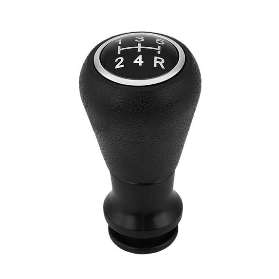jiaping 5 Speed Easy Installation Replacement Round Ball Shifter Knob for Gear Shifter Black Lid
