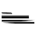 thumbnail image 1 of jiaping 5PCS Car Stickers and Decals,Stripe Graphic Sticker for Car Auto Body Side,Long Black, 1 of 9