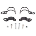 thumbnail image 1 of jiaping 5xMotorcycle Turn Light Indicator Mount Bracket Clamp 30-45mm Black, 1 of 9