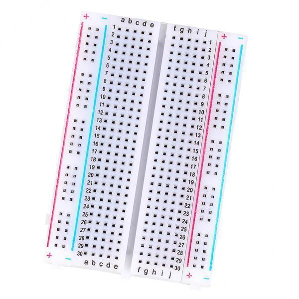 jiaping 6x1PC Mini DIY Solderless 400 Contact Points Breadboard Available Test Develop