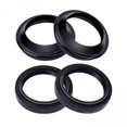 thumbnail image 1 of jiaping 6x4Pcs Motorcycle Front Fork Dust and Oil Seal Premium for, 1 of 9