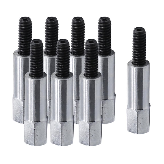 jiaping 8x Hex Valve Cover Bolt Stud For 283 302 305 307 327 350 383 400 Engines