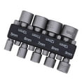 thumbnail image 1 of jiaping 9 Hex Bit Socket Set 1/4 Drive - 5mm, 6mm, 7mm, 8mm, 9mm, 10mm, 11mm, 12mm, 13mm, 1 of 7