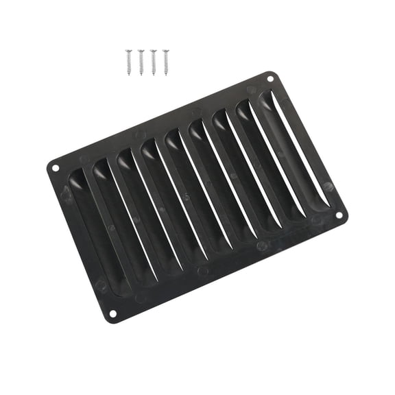 jiaping Air Vent Grille Accessories Replacement Part Universal Black with Screws