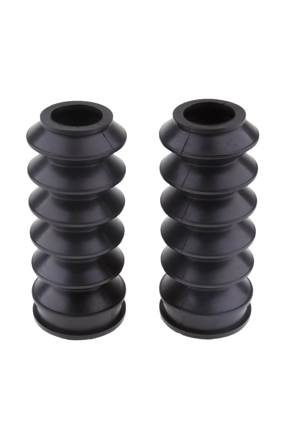 Black Rubber Fork Dust Cover Front Gaiters Boots For XG500/750 14-17