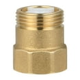 thumbnail image 1 of jiaping Brass Garden Hose Check Valve 1" for Way Backflow Preventer Check Valves for Water Pump Accessories, 1 of 6