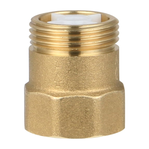 jiaping Brass Garden Hose Check Valve 1" for Way Backflow Preventer Check Valves for Water Pump Accessories
