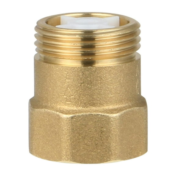 jiaping Brass Garden Hose Check Valve 1" for Way Backflow Preventer Check Valves for Water Pump Accessories