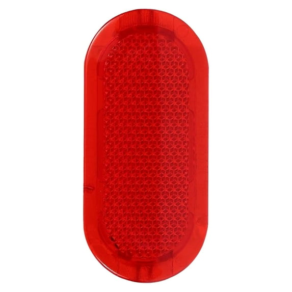 jiaping Car Door Panel Warning Light Reflector Red 6Q0947419 Easy Installation Accessory
