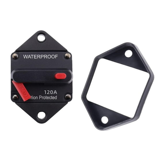 jiaping Circuit Breaker Universal Maximum Voltage Compact Waterproof Manual Reset Marine 120A