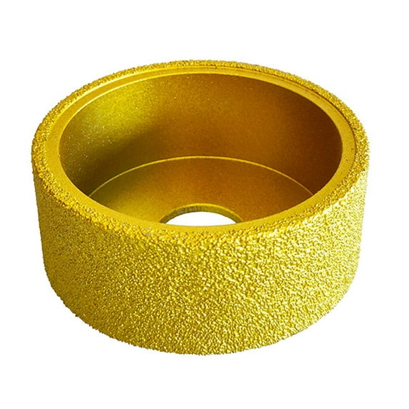 jiaping Concrete Grinding Wheel Edge Profile Sanding Disc Parallel Side Dry Vacuum Brazed Grinding Wheel Disc for Angle Grinders Rock , 30mm