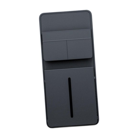 jiaping Generic Car Seat Side Organizer Black with Mesh Pocket Car Tissue Box Holder