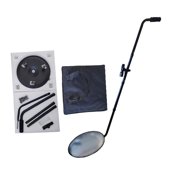 jiaping Inspection Mirror Telescopic Inspection Mirror for Industrial Home Inspector V3 Diameter 30cm