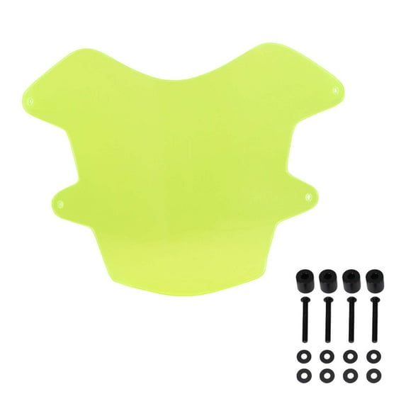 jiaping Motorcycle Headlight Guard Accessory Impact Resistant Light Cover for Tenere 700 Light Green