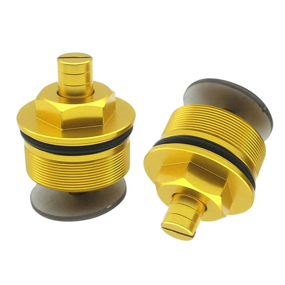 jiaping Motorcycles Adjustable Front Shock Absorber Screw for CB400, Gold