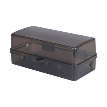 jiaping Outdoor Electrical Box Case Electrical Connection Box for Socket Outlet Plug black