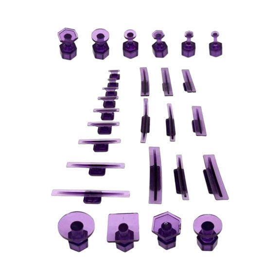jiaping Removal Puller Tabs Set Automotive Removal Tools for Vehicle SUV Glue Pulling 28Pcs