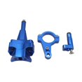 thumbnail image 1 of jiaping Steering Damper Bracket Set Rustproof for Z400 ZX-4R 2018-2019 blue, 1 of 7