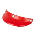 thumbnail image 1 of jiaping Visor Peak Trendy Vintage Visor Peak for 3/4 s Spare Parts red, 1 of 9