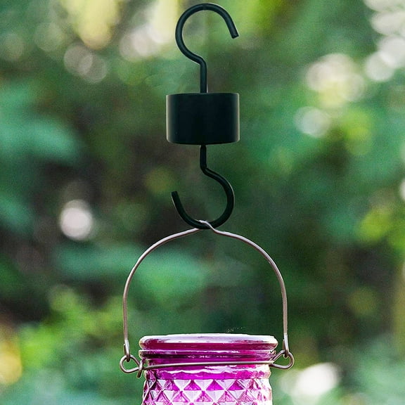 jiaroswwei 2Pcs Anti Formicidae Ant Guard Hook for Hummingbird Food Water Feeder with Brush