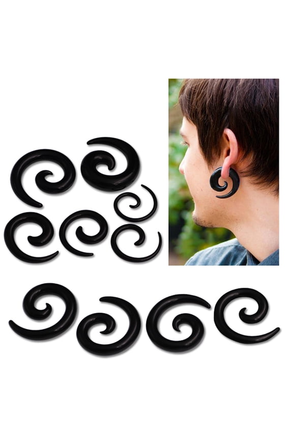 2Pcs/Bag Ear Stretcher Stylish Cool Irregular Shape Ear Auricle for Girl