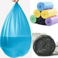 thumbnail image 1 of jiaroswwei 50Pcs/Roll Home Office Kitchen Disposable Garbage Waste Trash Rubbish Bags, 1 of 7