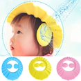 thumbnail image 1 of jiaroswwei Adjustable Baby Kids Washing Hair Shield Cap Eye Ears Protect Bathing Shower Hat, 1 of 8